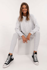 Women's leggings and sweatshirt set