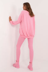 Women's leggings and sweatshirt set