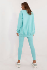 Women's leggings and sweatshirt set