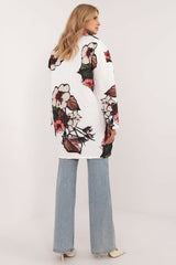 Women's floral print transitional jacket