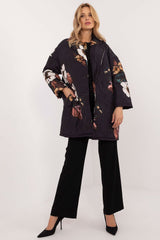 Women's floral print transitional jacket