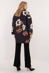 Women's floral print transitional jacket