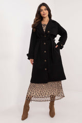 Elegant cut timeless trench coat