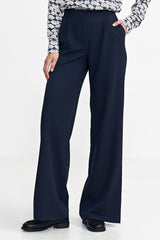 Women relaxed fit wide leg pants