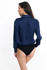 Long sleeves regular fit bodysuit