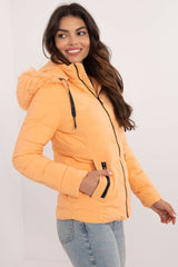 Short length quilted form jacket