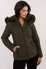 Short length quilted form jacket