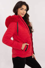 Short length quilted form jacket