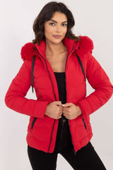 Short length quilted form jacket