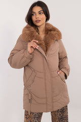 Women's casual quilted jacket