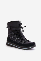 Women's rounded toes snow boots