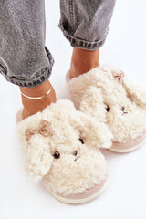 Stylish Cute soft fur slippers