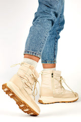 Stylish women's snow boots