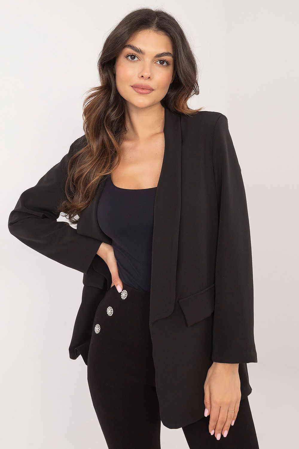 Women's jacket with an elegant cut