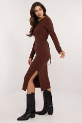 Long sleeves Knit pencil dress