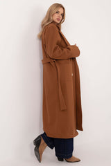 Women's smooth material transitional coat