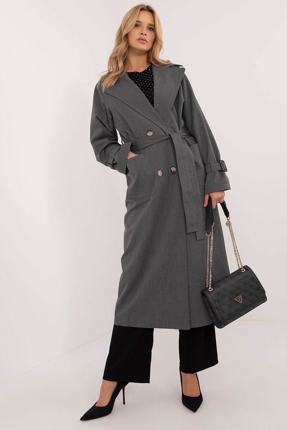 Women's stylish transitional trench coat