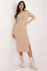 Long sleeves Knit pencil dress