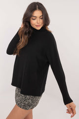 Women's casual turtleneck sweater