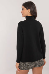 Women's casual turtleneck sweater