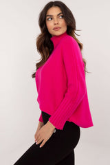 Women's casual turtleneck sweater