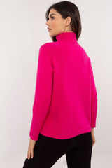 Women's casual turtleneck sweater