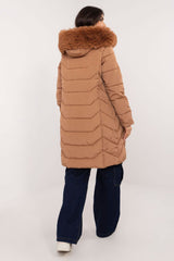 Urban style quilted texture down jacket