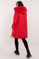 Urban style quilted texture down jacket