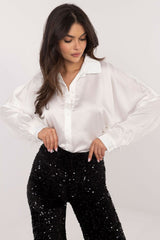 Long sleeve elegant shirt with a classic cut