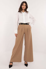 Women high waist wide leg trousers