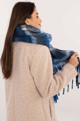 Elegant classic checkered pattern scarf