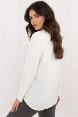 Elegant long sleeves rhinestones shirt