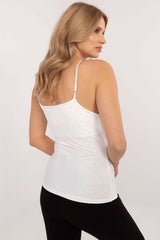 Elegant top with adjustable straps