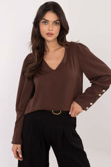 Elegant blouse with a classic cut