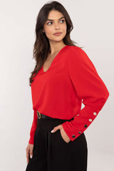 Elegant blouse with a classic cut