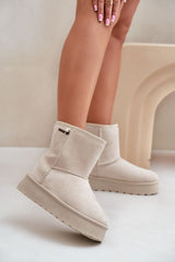 Big Star's eco-suede snow boots