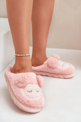 Adorable women's fur slippers