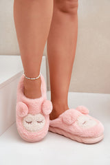 Adorable women's fur slippers