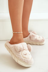 Adorable women's fur slippers