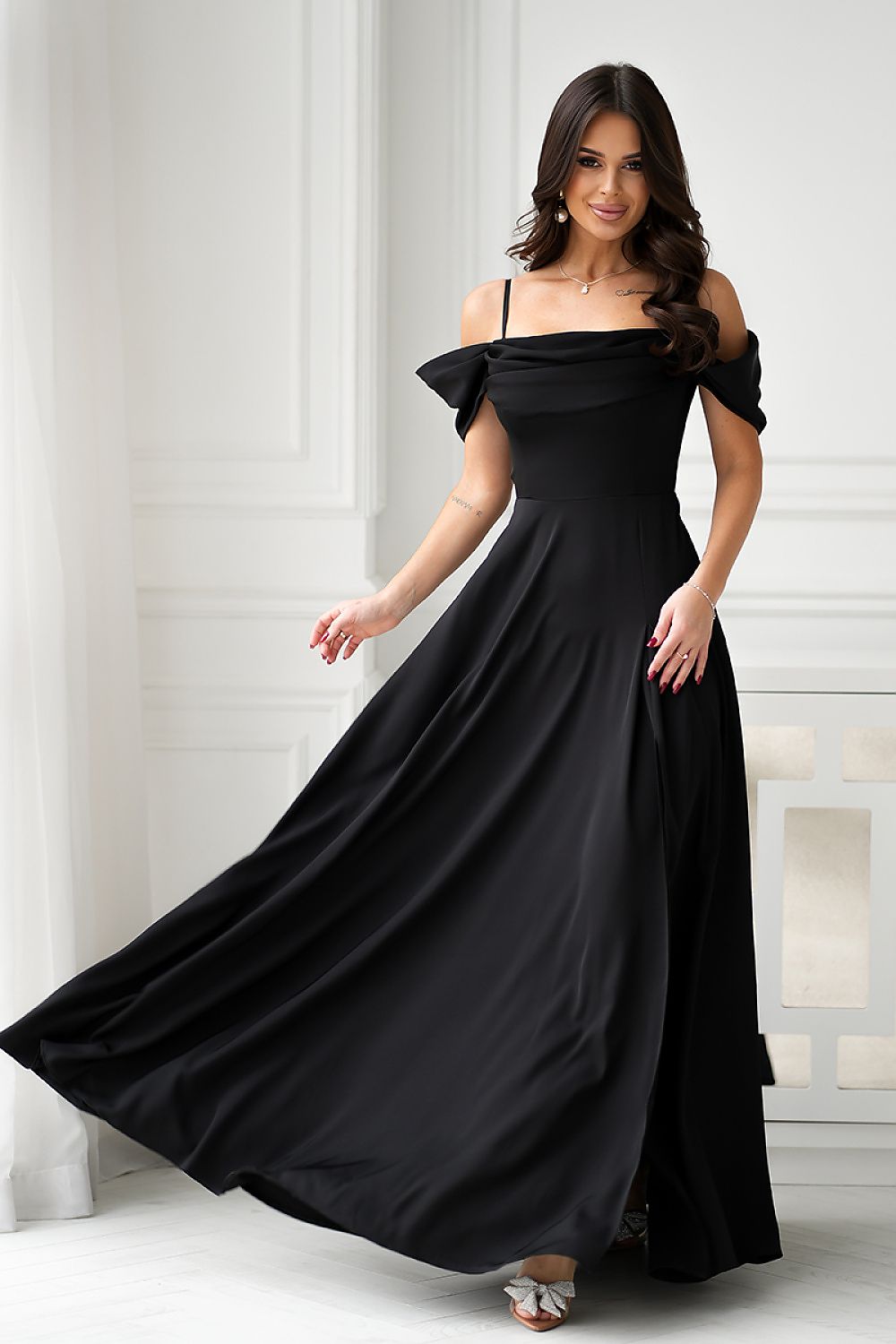 Long dress model 203758 Bicotone  Main image