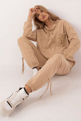 Stylish hoodie and pants tracksuit set