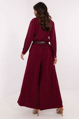 Women stylish wide legs palazzo pants