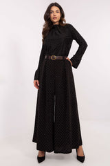 Women stylish wide legs palazzo pants