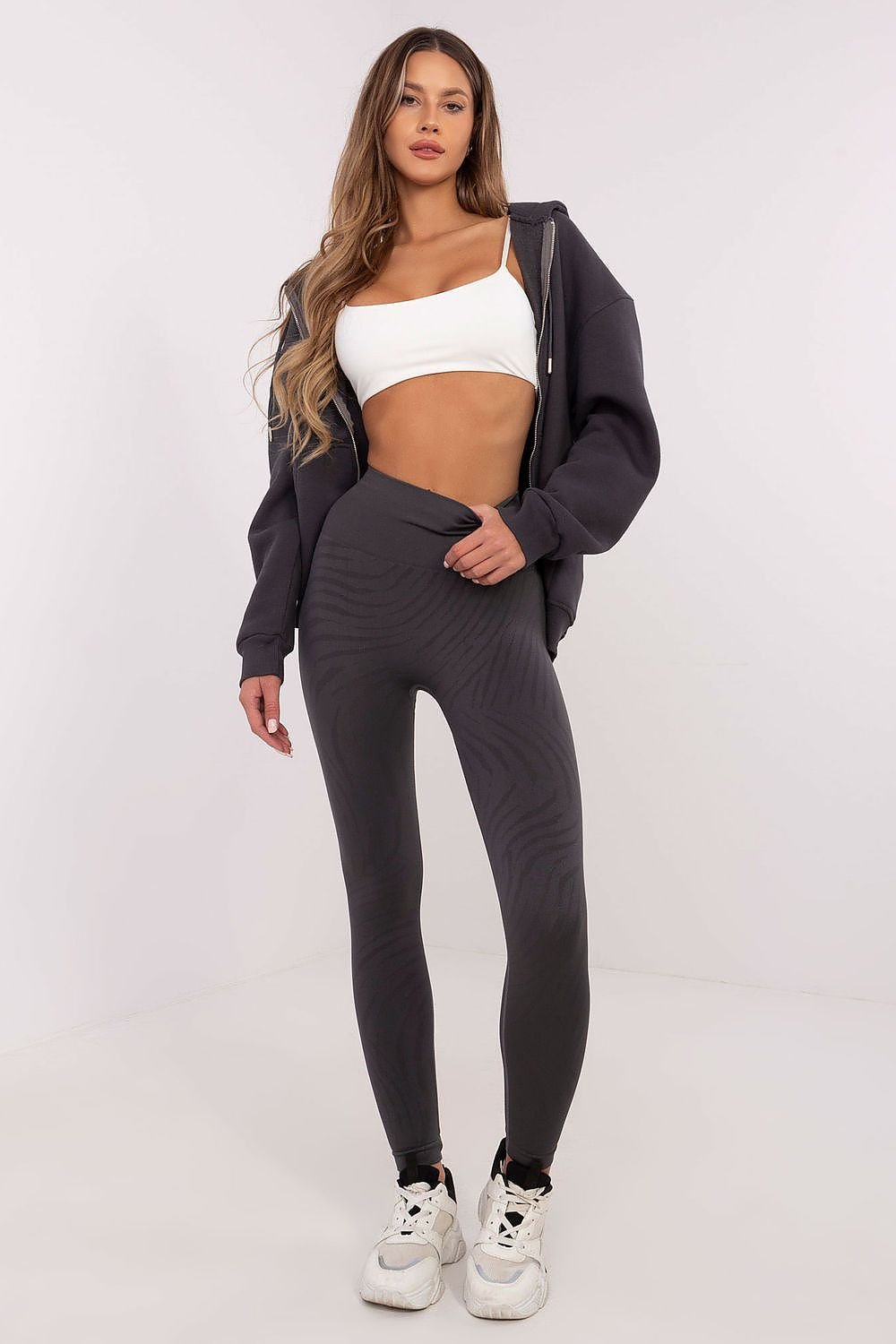 Unique high waist sports leggings