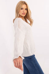 Stylish smooth design sweater