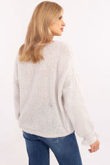 Stylish smooth design sweater