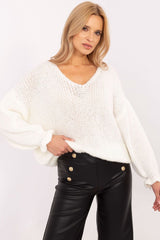 Stylish smooth design sweater