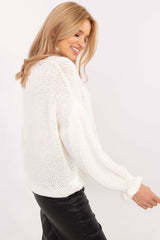 Stylish smooth design sweater