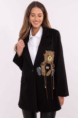 Women's jacket with a casual character