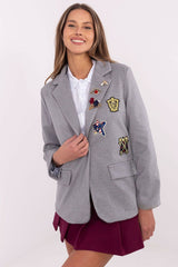 Women's long sleeves casual blazer